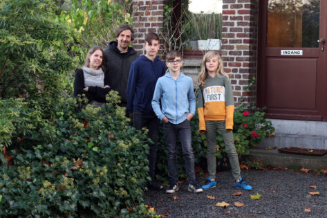 Het gezin van Annelies en Lieven over school: 'School valt mee maar opstaan is vreselijk'