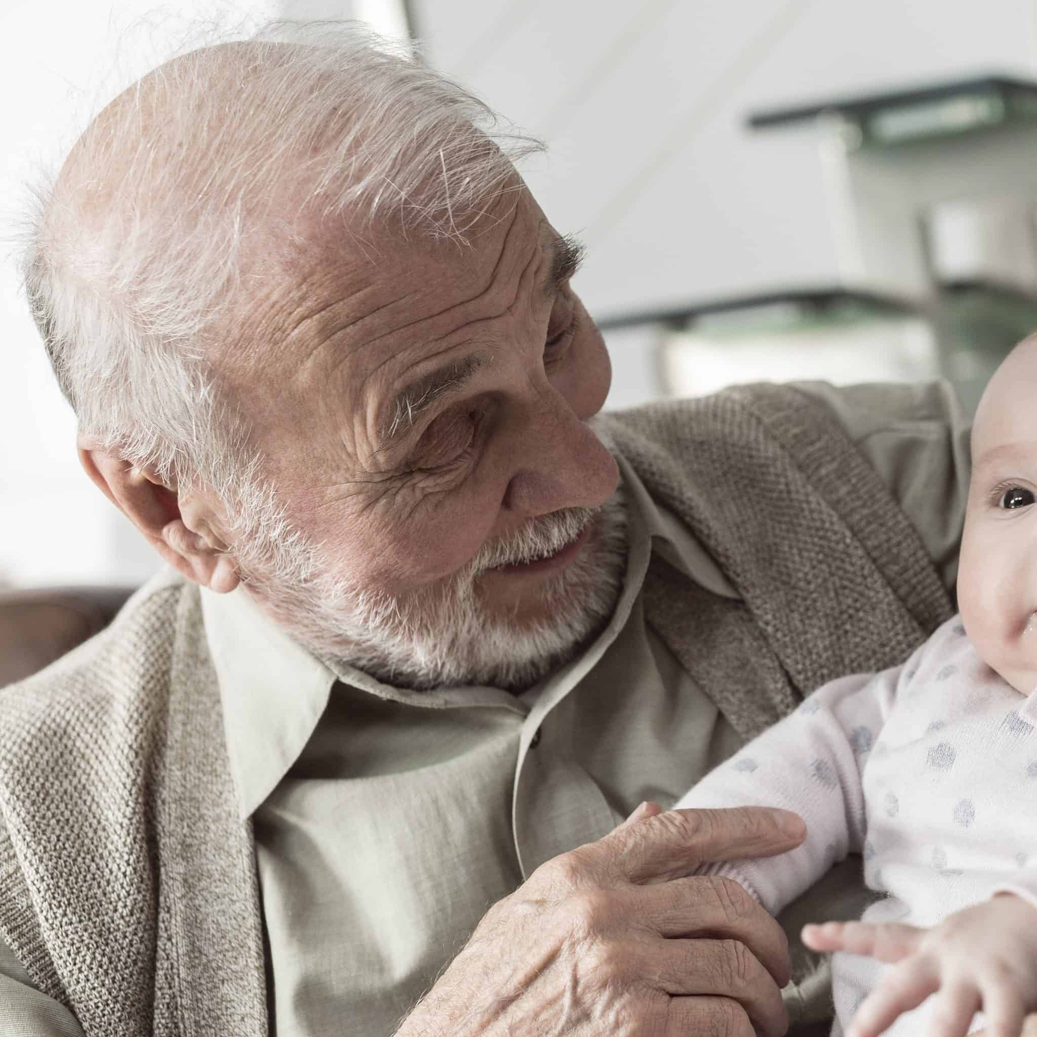 emoties rond grootouder worden