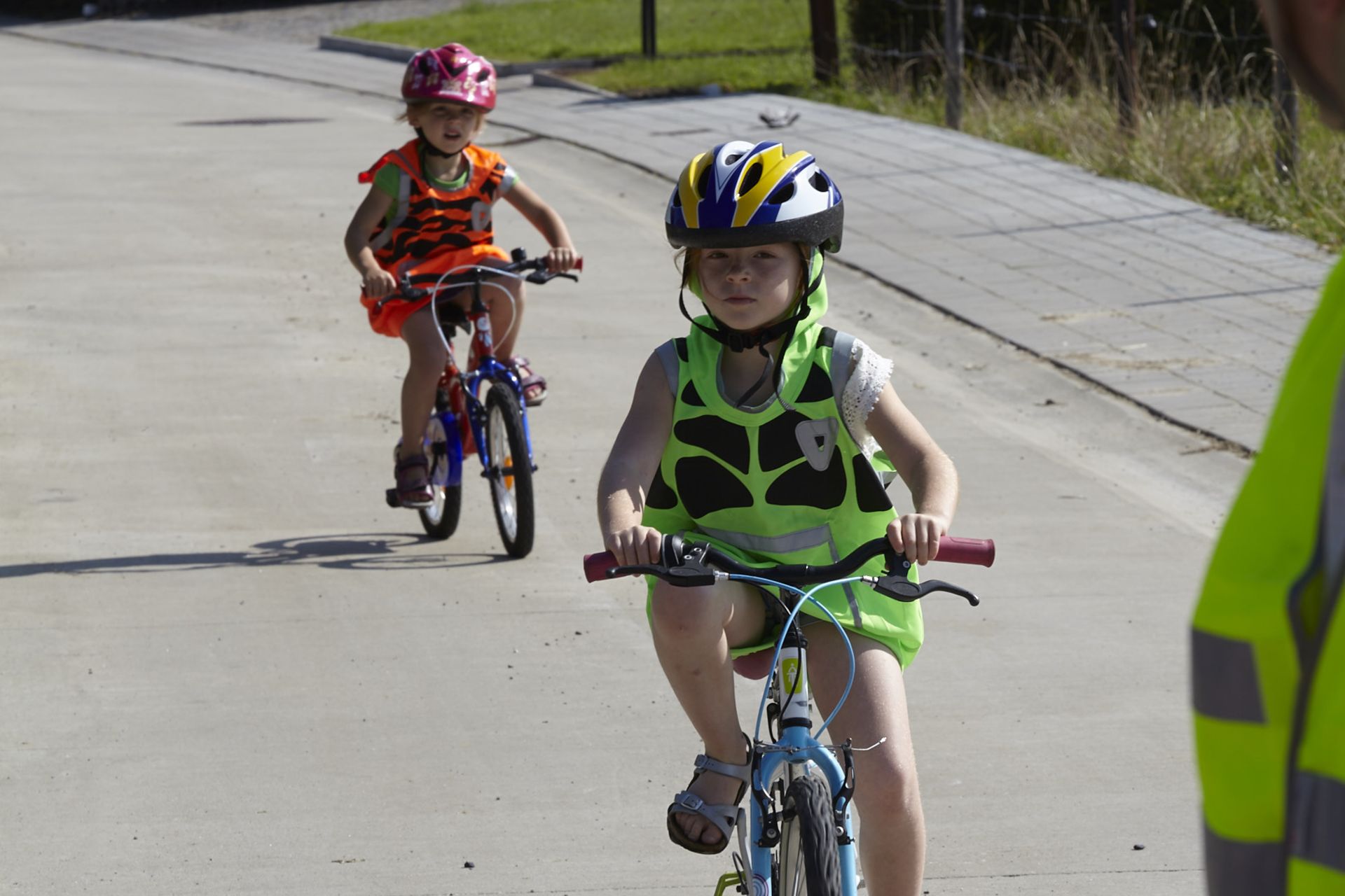 Checklist: wanneer kan je je kind naast jou laten fietsen in het verkeer?