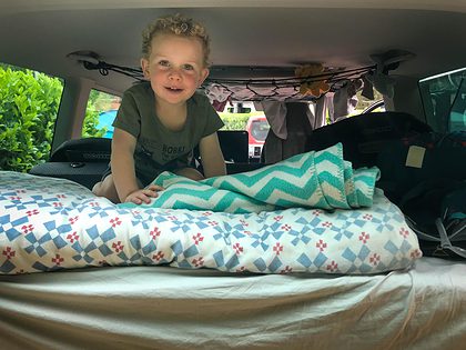 Campertrip met kinderen - dag 2 en 3: kalm aan op de camping